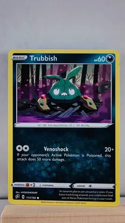 Trubbish [LP] - Pokemon TCG Rebel Clash 117/192 [Common] - Image 1