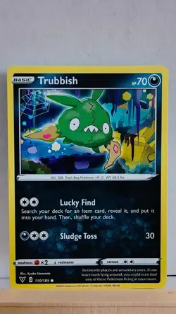 Trubbish [LP] - Pokemon TCG Vivid Voltage 110/185 [Common] - Image 1
