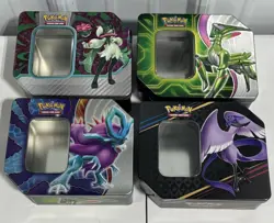 POKEMON TCG *Empty Collectors Tin Lot Of (4) - Image 1