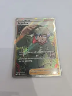 Brandon (Full Art) SWSH12: Silver Tempest 188/195 Pokemon TCG - Image 1