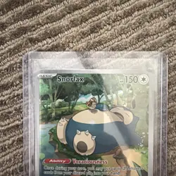 Pokemon TCG Snorlax Scarlet & Violet Pokemon Center Stamped Promo - Image 3