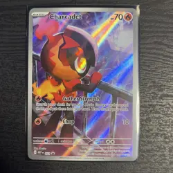 Charcadet 022 Full Art Holo Promo ME: Mega Evolution Pokemon TCG Card NM - Image 1