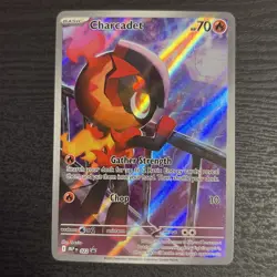 Charcadet 022 Full Art Holo Promo ME: Mega Evolution Pokemon TCG Card NM - Image 3