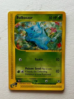 Nintendo Bulbasaur 94/165 Expedition Base Set Common 50 HP - Image 1