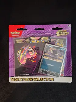 Pokemon Tech Sticker Collection - Ascended Heroes 3-Pack Blister Gastly - Sealed - Image 1