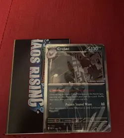Pokemon TCG - Crobat - Chaos Rising Pre Release Stamp Promo Sealed Deck #ML - Image 1