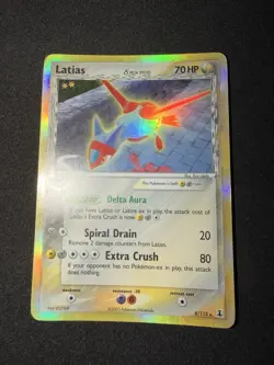 Pokemon TCG Latias EX Delta Species Holo Rare Card 8/113 LP 🔥 LOOK AT PICTURES - Image 3