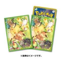 Pokemon Card Game Pikachu Eevee your hard work Deck Case Sleeve Set - Image 3