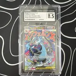 The Pokemon Company Mega Charizard X ex Black Star Promo 023 CGC 8.5 JP Holo - Image 1