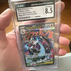 The Pokemon Company Mega Charizard X ex Black Star Promo 023 CGC 8.5 JP Holo - Image 3