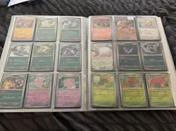 Pokemon 151 Complete BASE Set 1-165 Holo/RH/Base/EX + Set Binder Missing Mew Ex - Image 3