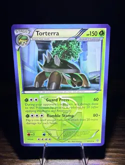 Torterra 3/135 Plasma Storm Rare Regular Stage 2 HP150 Pokemon TCG Card English - Image 1