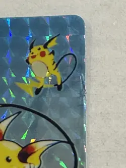 Pokemon Rare Vintage Japanese Hologram Sticker Card 1990’s - Image 4