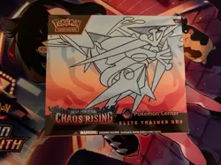 Pokemon Chaos Rising Pokemon Center Elite Trainer Box New Sealed - Image 1