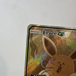 Pokemon TCG Eevee GX SM233 NM Full Art Black Star Promo Sun & Moon Card - Image 2