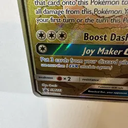 Pokemon TCG Eevee GX SM233 NM Full Art Black Star Promo Sun & Moon Card - Image 5