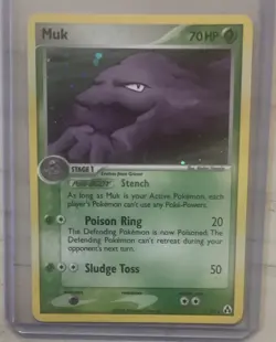 Nintendo Muk EX FireRed & LeafGreen Holo Rare 11/112 ENG HP70 2004 - Image 1