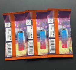 3x Chinese Pokemon TCG Gem Pack Vol.3 Sealed Booster Packs - UK Seller - Image 2