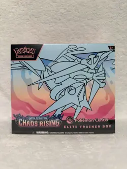 Chaos Rising POKEMON CENTER Exclusive Elite Trainer Box ETB IN HAND ReadyToShip - Image 1