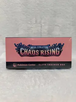 Chaos Rising POKEMON CENTER Exclusive Elite Trainer Box ETB IN HAND ReadyToShip - Image 5