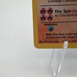 Charizard 4/102 Base Set Shadowless Holo Rare 120 HP Pokemon TCG Card - Image 5