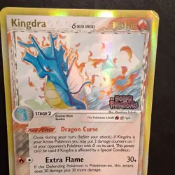 Pokemon Kingdra Holon Phantoms 10/110 Delta Species Rare Reverse Holo stamped - Image 5