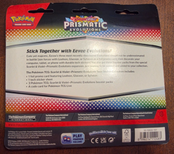 Pokemon TCG Prismatic Evolutions Tech Sticker Collection - Glaceon New & Sealed - Image 2