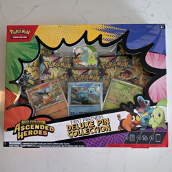Pokemon TCG Mega Evolution Ascended Heroes First Partners Deluxe Pin Box - Image 1