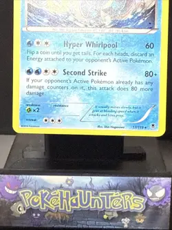 Pokemon Card Feraligatr 17/119 XY Phantom Forces Cosmos Holo Rare Played - Image 3