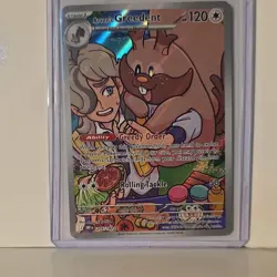 Pokemon Arven's Greedent 205/182 Sv10 Destined Rivals IR Holo Full Art EN - Image 1