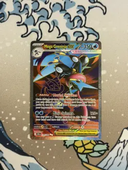 Mega Greninja ex 100/086 | Chaos Rising | NM | Full Art | MEGA | Pokemon TCG - Image 1