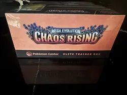 Pokemon Mega Evolution—Chaos Rising PC ETB English - FREE SHIPPING - Image 5