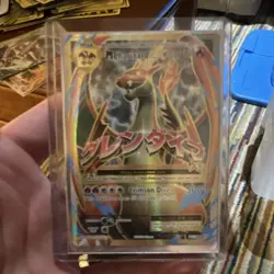 Pokemon M Charizard EX Full Art Holo MEGA Crimson Dive Card English - Image 1