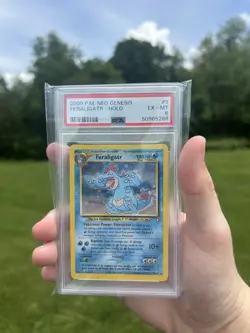 Pokemon Feraligatr 5/111 Neo Genesis Holo Unlimited Edition PSA 6 English - Image 1