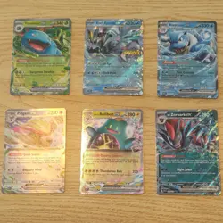 Pokemon TCG EX Holo Obsidian Flames Lot Venusaur, Kyurem, Blastoise, Pidgeot, B… - Image 1