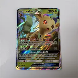 Pokemon Leafeon GX SM146 SM Promo Holo Stage 2 Plant Card English - Image 1