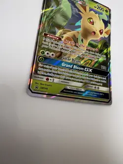 Pokemon Leafeon GX SM146 SM Promo Holo Stage 2 Plant Card English - Image 2