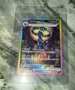 Pokemon Umbreon EX Prismatic Evolutions #161/131 Special Illustration Rare NM - Image 1