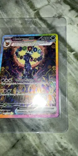 Pokemon Umbreon EX Prismatic Evolutions #161/131 Special Illustration Rare NM - Image 2