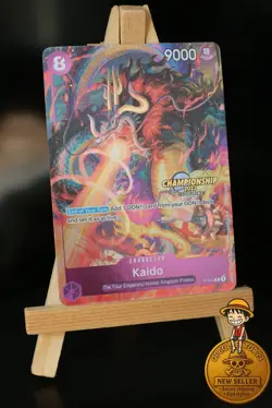 Kaido P-010 Championship One Piece Card Game English Carte Holo Foil Alt NM - Image 3