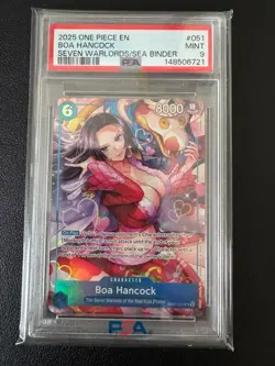 2025 ONE PIECE SEVEN WARLORDS OF THE SEA #051 BOA HANCOCK PSA 9 - Image 1