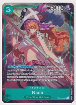 Nami OP02-036 Promo NM One Piece TCG English - Image 1