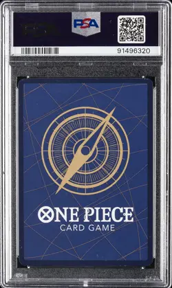 2024 ONE PIECE OP06-WINGS OF THE CAPTAIN MANGA ALTERNATE ART RORONOA ZORO PSA 10 - Image 2