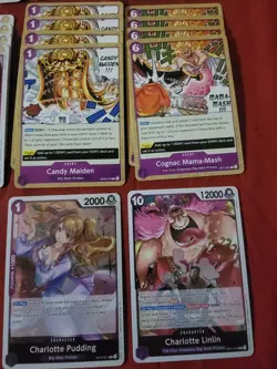 One Piece TCG charlotte Katakuri Purple Custom Deck Ready to Play Big Mom Pirate - Image 2