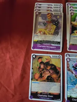 One Piece TCG charlotte Katakuri Purple Custom Deck Ready to Play Big Mom Pirate - Image 4