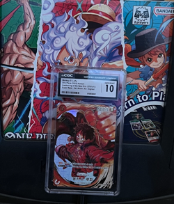 ONE PIECE ST01-012 ODA SIGNED KOREAN CGC 10 GEM MINT VERY RARE NO PSA SALES - Image 2