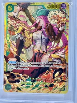 PSA 10 GEM MINT One Piece Legacy of the Master Jewelry Bonney OP12-118 SEC - Image 2