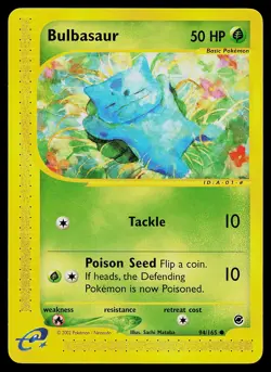 Pokemon Card - Bulbasaur Expedition 94/165 Non-Holo - Image 1