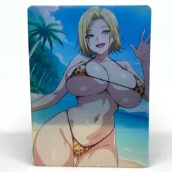 Imaizumin Reina Hamazaki Goddess Anime Waifu ACG Foil Card - Image 1