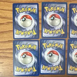 Pokemon WotC Base Set 8-Card Lot, shadowless & some 1st eds. Mixed conditions - Image 5